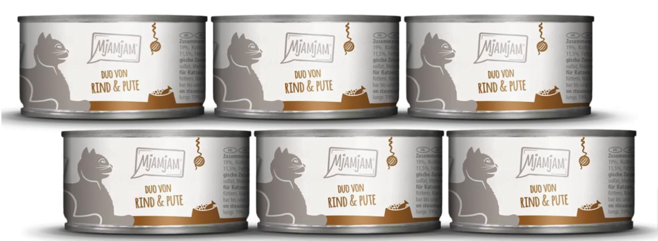 MjAMjAM Premium Nassfutter für Katzen