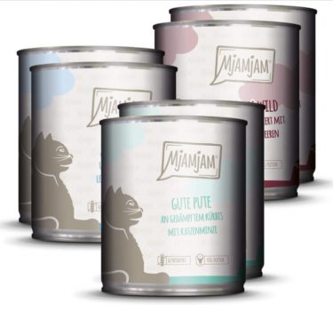 MjAMjAM Premium Nassfutter für Katzen Mixpaket II