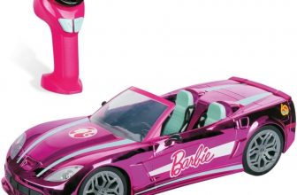 Mondo Motors Barbie RC Dream Car ferngesteuertes Auto für Kinder mit Platz für Puppen