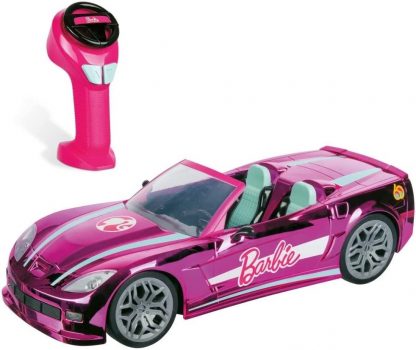 Mondo Motors Barbie RC Dream Car ferngesteuertes Auto für Kinder mit Platz für Puppen