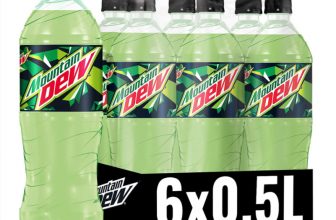 Mountain Dew Regular Koffeinhaltige Limonade mit Lemon Lime