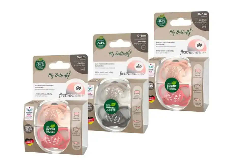 NIP Spar-Set Silikon Schnuller My Butterfly 6er Pack, Größe 1 (0-6 Monate) für 9,90 € inkl. Prime-Versand (statt 23,46 €)