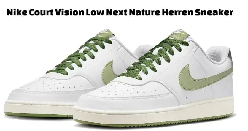 Nike Court Vision Low Next Nature Herren Sneaker (Gr. 41 bis 46) für 49,40 € inkl. Versand