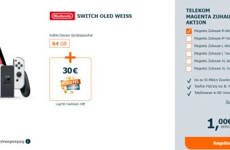 Nintendo Switch OLED + Telekom Magenta Zuhause M