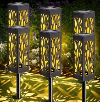 One Fire Solarlampen für Außen Garten StüCk Solarleuchten für Außen IP Wasserdicht Solar Gartenleuchten für