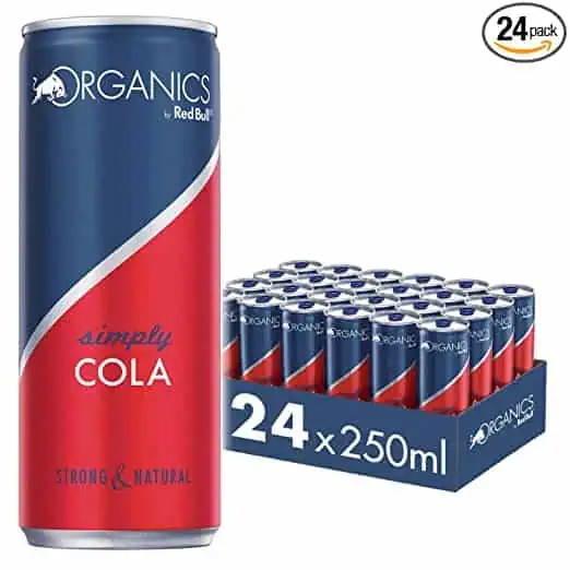 Organics by Red Bull Simply Cola 24er Pack (24 x 250 ml) ab 20,56 € zzgl. Pfand inkl. Prime-Versand