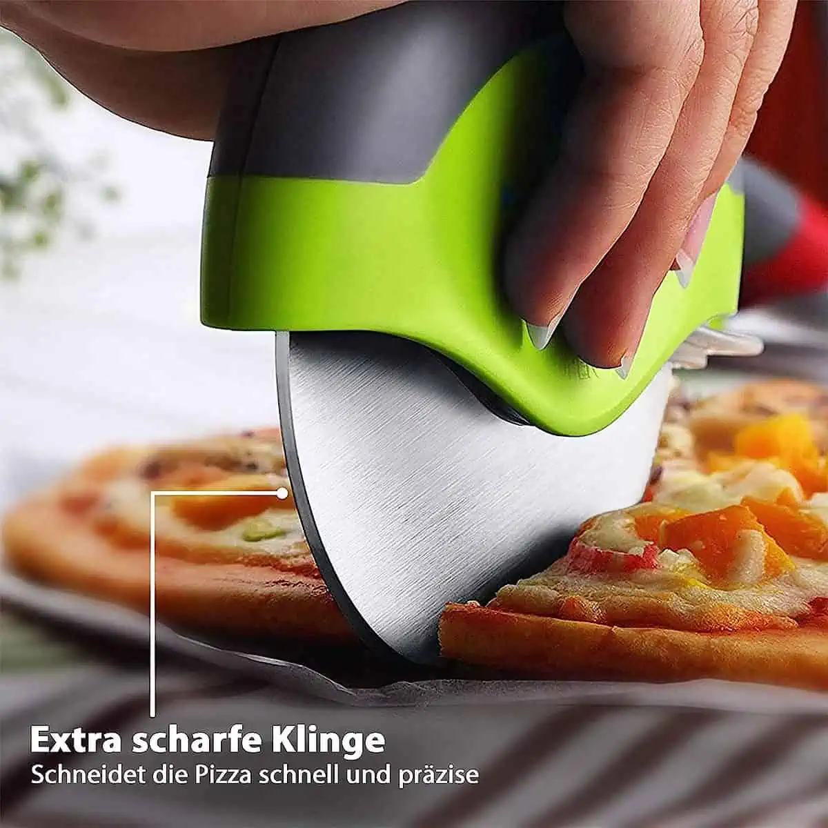 Oriamo® XXL Pizzaschneider für 6,99 € inkl. Prime-Versand (statt 9,95 €)
