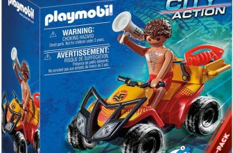 PLAYMOBIL City Action Rettungsschwimmer Quad mit Rückziehmotor