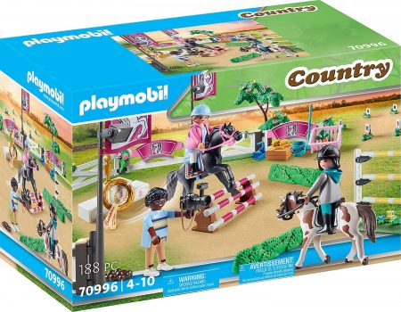 PLAYMOBIL Country Reitturnier inkl. Podest zur Siegerehrung und weiterem coolem Zubehör