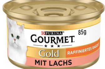 PURINA GOURMET Gold Raffiniertes Ragout Katzenfutter nass mit Lachs er Pack x g Amazon de Haustier