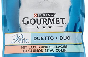 PURINA GOURMET Perle Erlesene Streifen mit Lachs und Seelachs