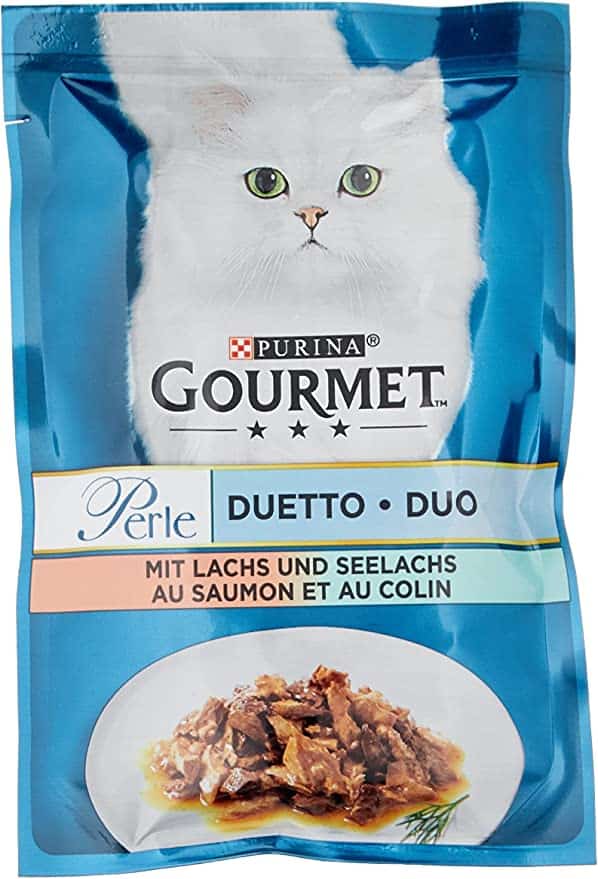 Purina Gourmet Perle Erlesene Streifen Mit Lachs Und Seelachs