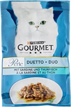 PURINA GOURMET Perle Erlesene Streifen mit Sardinen und Thunfisch