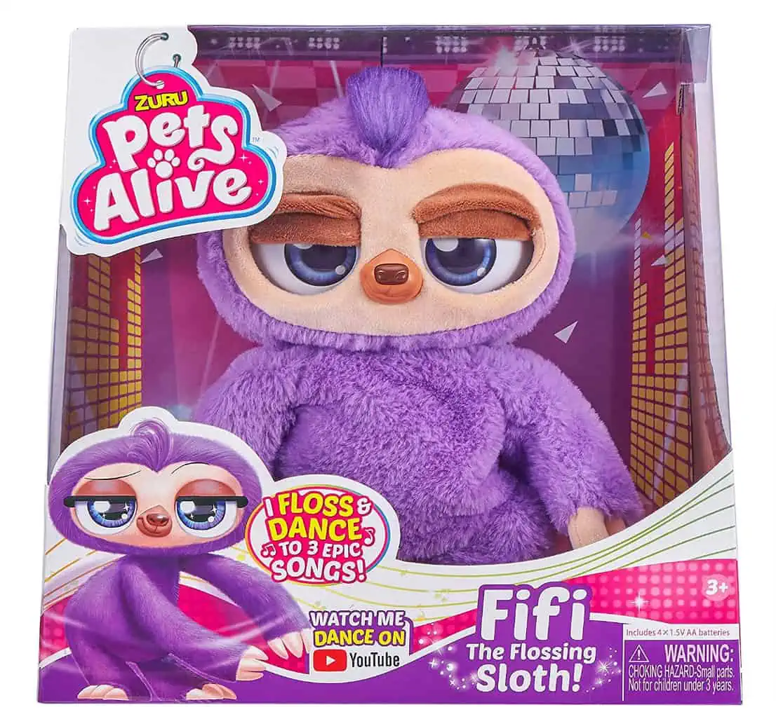 Pets Alive – Fifi das tanzende Faultier (elektronisches Plüschtier) für 16,62 € inkl. Prime-Versand (statt 29,29 €)