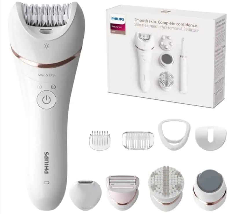 Philips Beauty Set Series 9000 – inkl. 12 Zubehörteilen (BRE740/90) für 99,99 € inkl. Prime-Versand (statt 159,99 €)