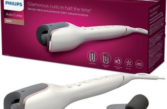 Philips StyleCare Prestige Automatischer Lockenstab mit Temperaturkontrolle und Ionisierungsfunktion (Modell BHB )