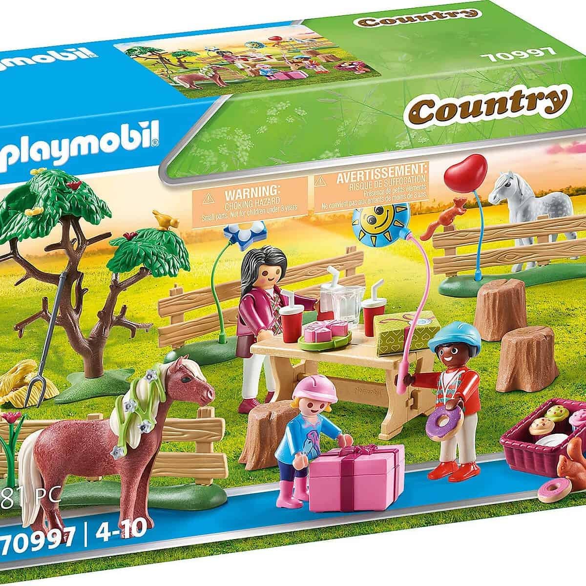 Playmobil Country - Kindergeburtstag Auf Dem Ponyhof 70997