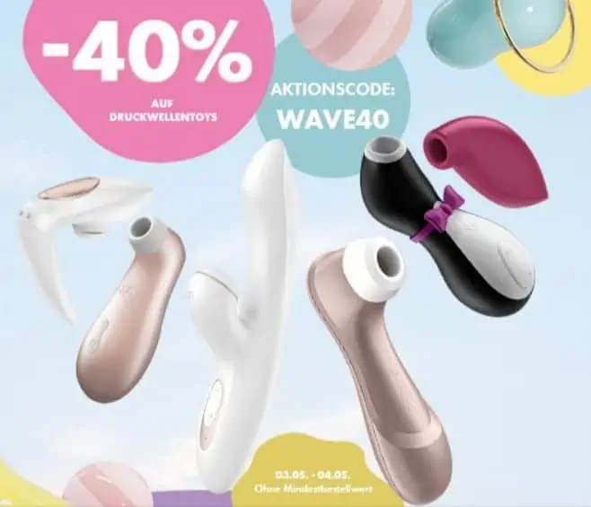 Eis de: 40 % Rabatt auf Druckwellentoys + 6 Gratisartikel