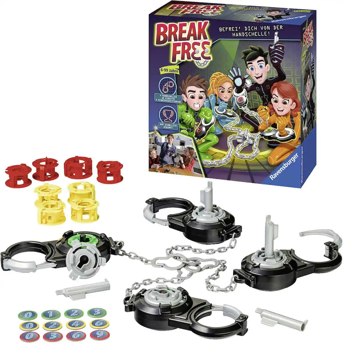 Ravensburger Break Free Befrei dich von der Handschelle! (22334) Geschicklichkeitsspiel für 17,83 € inkl. Versand (statt 29,87 €)