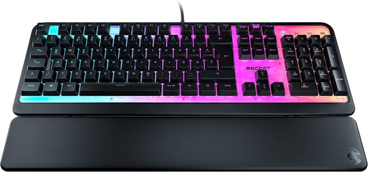 Roccat Magma Membrane RGB Gaming Keyboard mit RGB Beleuchtung (DE Layout)