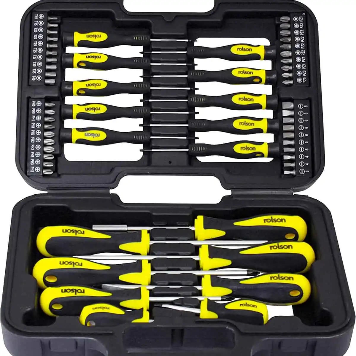 Rolson 28882 Schraubendreher-Set (58-tlg.) für 10,17 € inkl. Prime-Versand (statt 12,59 €)