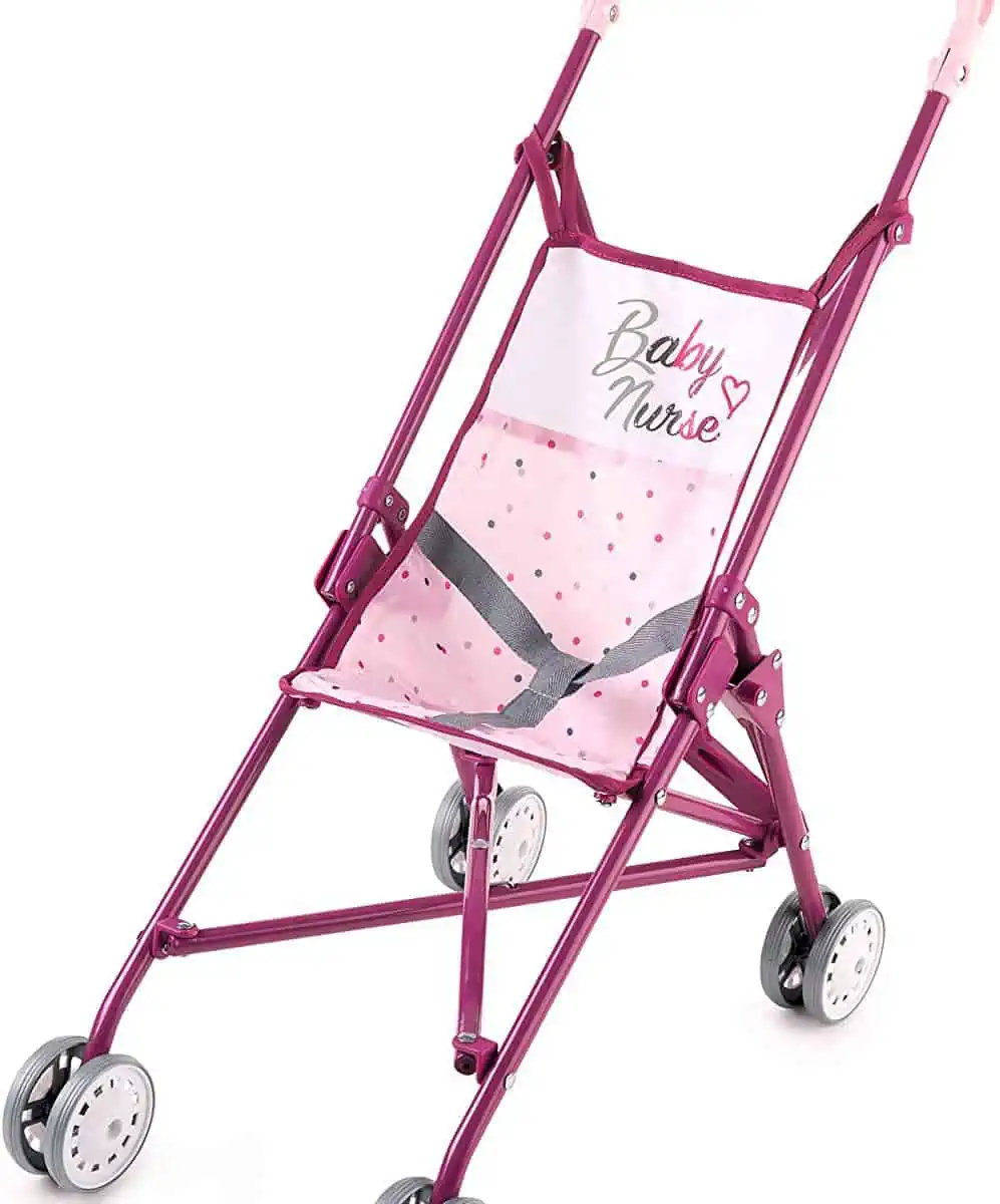 SMOBY Baby Krankenschwester-(Puppen) Kinderwagen Cane für 12,27 € inkl. Prime-Versand (statt 17,53 €)