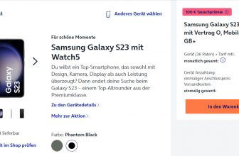 Samsung Galaxy S + Samsung Galaxy S Watch BT mit O Mobile M + GB