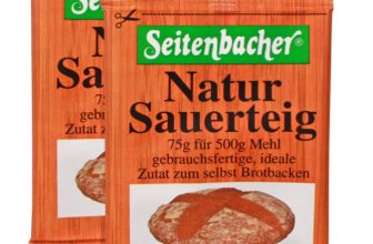 Seitenbacher Natur Sauerteig I Portionsbeutel I flüssig I sofort einsetzbar I er