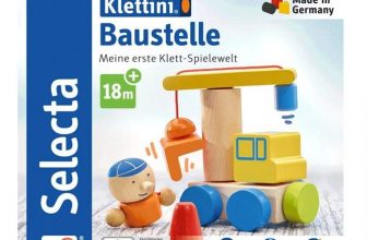 Selecta Klettini, Baustelle, Klett Stapelspielzeug, Teile, bunt Amazon.de Spielzeug