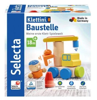 Selecta Klettini, Baustelle, Klett Stapelspielzeug, Teile, bunt Amazon.de Spielzeug