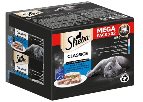 Sheba Classics in Pastete Feinstes Katzennassfutter