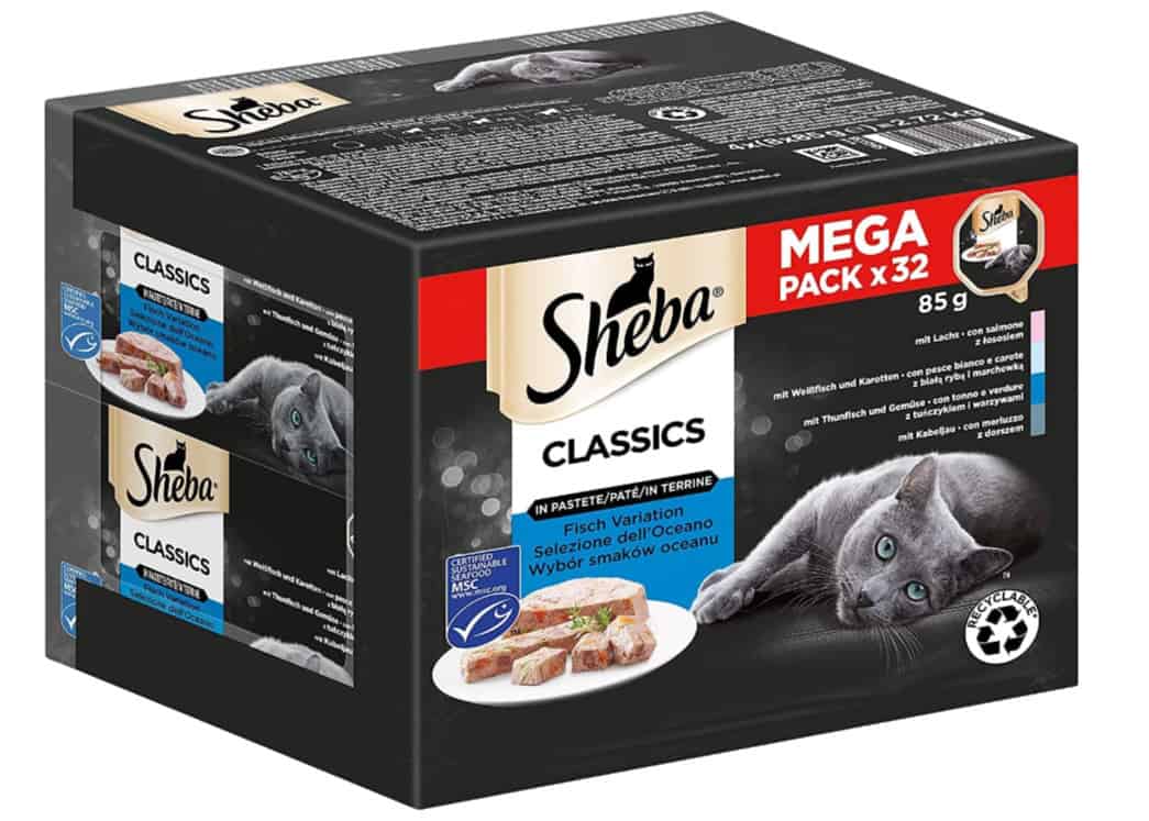 Sheba Classics In Pastete Feinstes Katzennassfutter