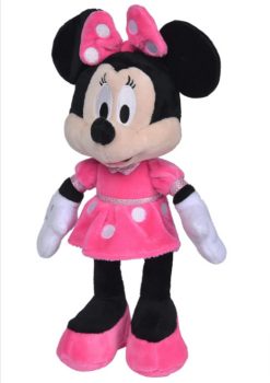 Simba Disney Minnie Mouse cm Plüschtier im pinken Kleid Kuscheltier Micky Maus ab den ersten Lebensmonaten Amazon de Spielzeug