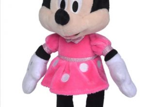 Simba Disney Minnie Mouse cm Plüschtier im pinken Kleid Kuscheltier Micky Maus ab den ersten Lebensmonaten Amazon de Spielzeug