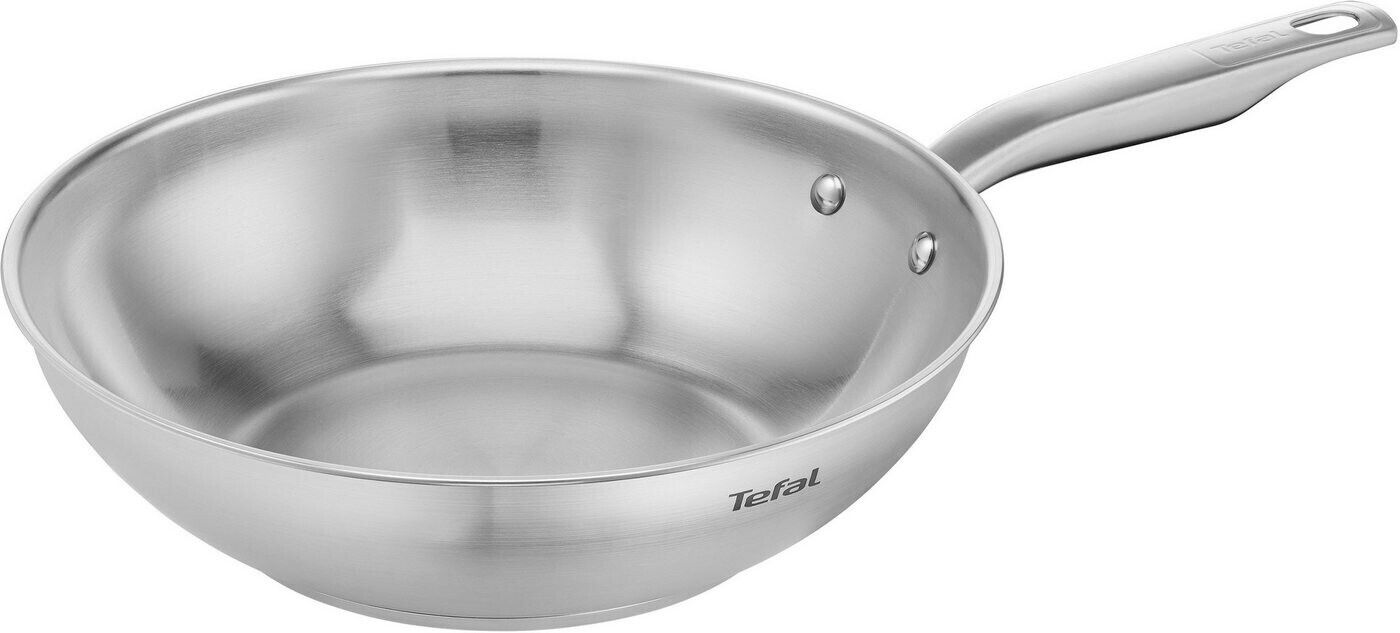 Tefal E Virtuoso Edelstahl Wokpfanne ( Cm)