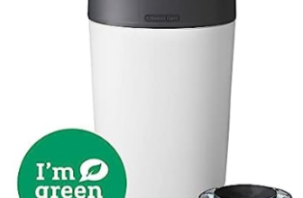 Tommee Tippee Twist Click Advanced Windeleimer Umweltfreundlicheres System mit Nachfüllkassette mit Nachhaltig Bezogener Antibakterieller GREENFILM Folie Weiß Amazon de Baby