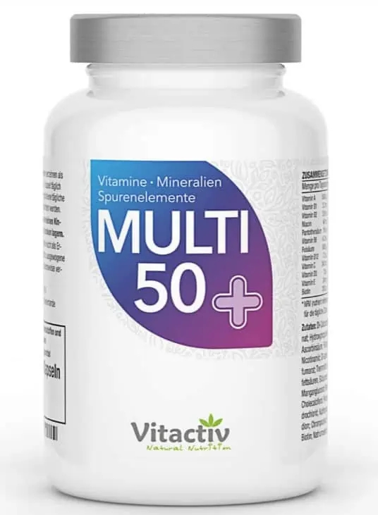 VITACTIV Mutli 50 plus – Multivitamin Komplex Menschen ab 50 ab 9,44 € inkl. Prime-Versand (statt 12,88 €)
