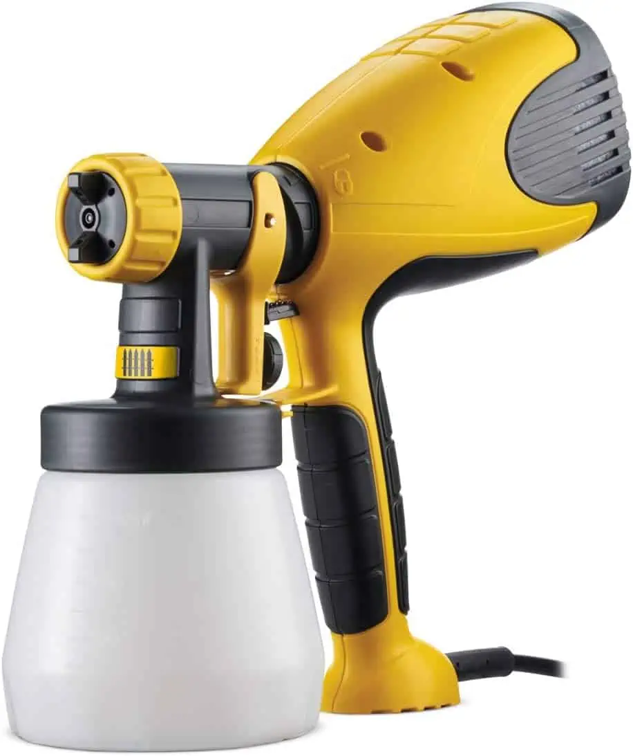 WAGNER Farbsprühsystem Wood&Metal Sprayer W 100 (für Lacke, Lasuren im Innen- und Außenbereich, 5 m²-12 min, Behälter 800 ml, 280 Watt) für 42,99 € inkl. Versand (statt 50,78 €)