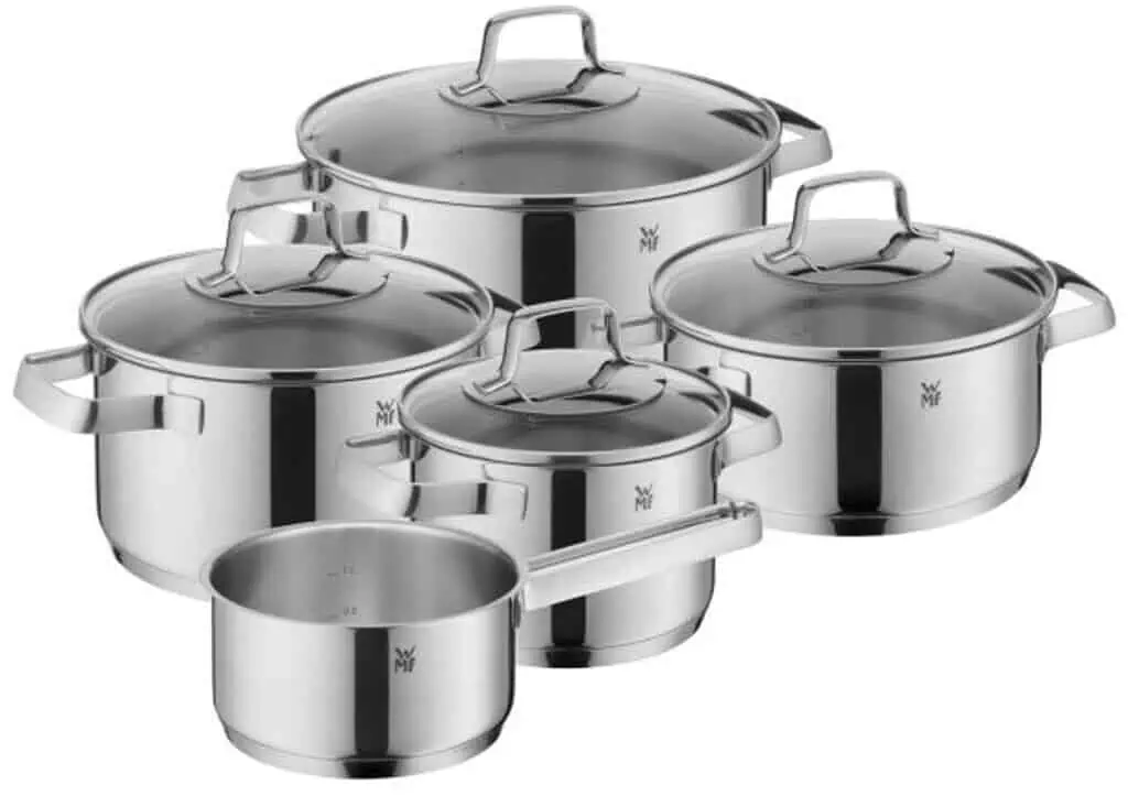 WMF Topfset Belmonte (5-teilig) für 125,10 € inkl. Versand (statt 165,08 €)