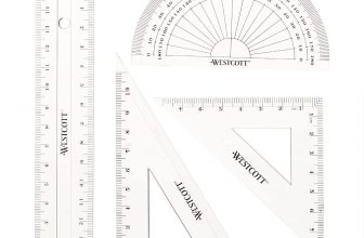 Westcott E Mathe Set, teilig, Kunststoff transparent Amazon.de Bürobedarf & Schreibwar