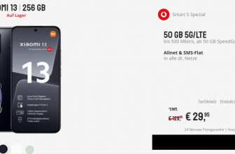 Xiaomi + Xiaomi Buds Pro Vodafone Smart S mit GB G