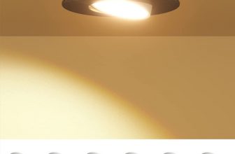 addlon er Set LED Einbaustrahler Dimmbar °Schwenkbar LED Spot V Dimmbar Einbauspots IP Bad Einbauleuchten W lm