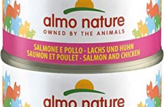 almo nature Megapack Katzenfutter nass Lachs und Huhn