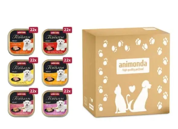 animonda Vom Feinsten Adult Hundefutter, Megapack, 6x 22 x 150 g für 40,85 € inkl. Versand (statt 130,68 €)