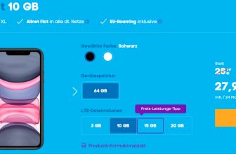iPhone + Blau Allnet XL GB