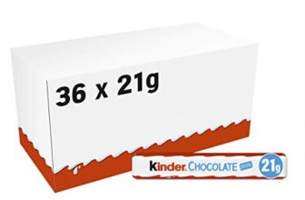 kinder Riegel Einzelriegel, einzeln verpackte Schokoriegel, zartschmelzende Vollmilchschokolade