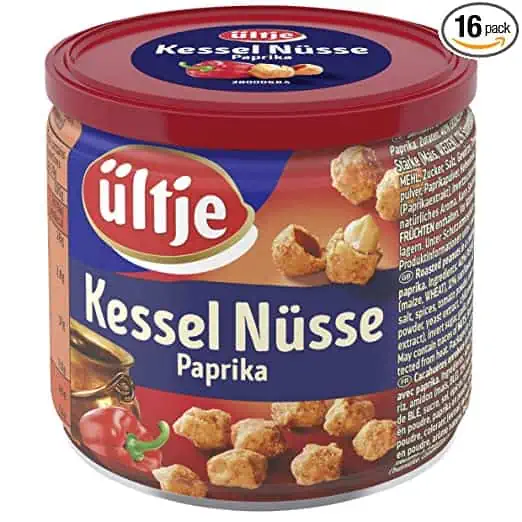 ültje Kessel Nüsse Paprika 16er Pack (16x150g) ab 22,99 € inkl. Prime-Versand