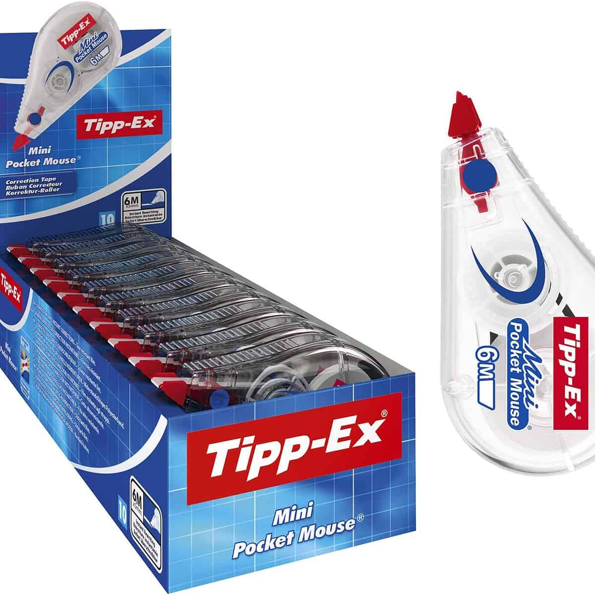 Er Pack Tipp Ex Mini Pocket Mouse (M X Mm)