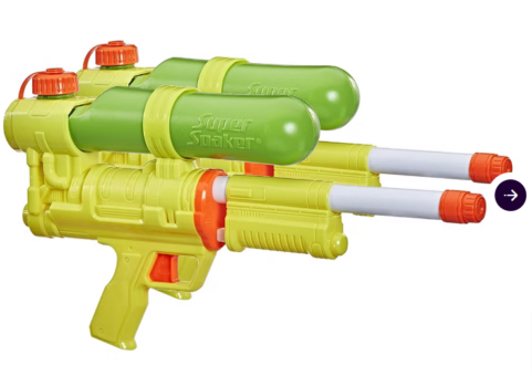 x Hasbro Nerf Super Soaker Wasserpistole