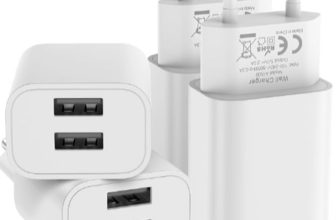 4er-Pack-USB-ladegerät-für-iPhone-15-14-Plus-Pro-Max-13-12-11-SE-Samsung-Android-Adapter-iPhone-ladegerät-Ladestecker-Power-USB-stecker-Netzteil-Amazon-de-Elektronik-Foto